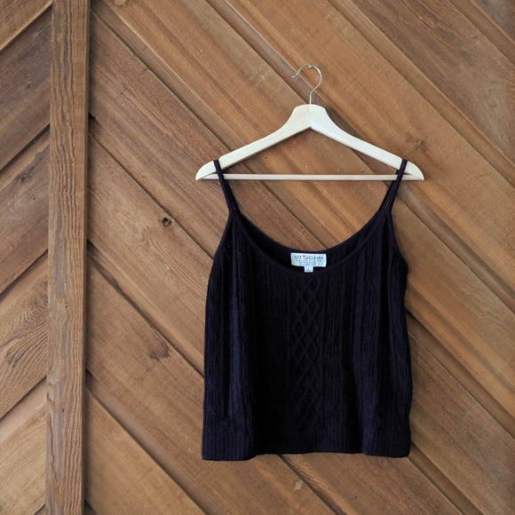 ST. JOHN Knitted Sleeveless Blouse // Size Large - Picture 2 of 5